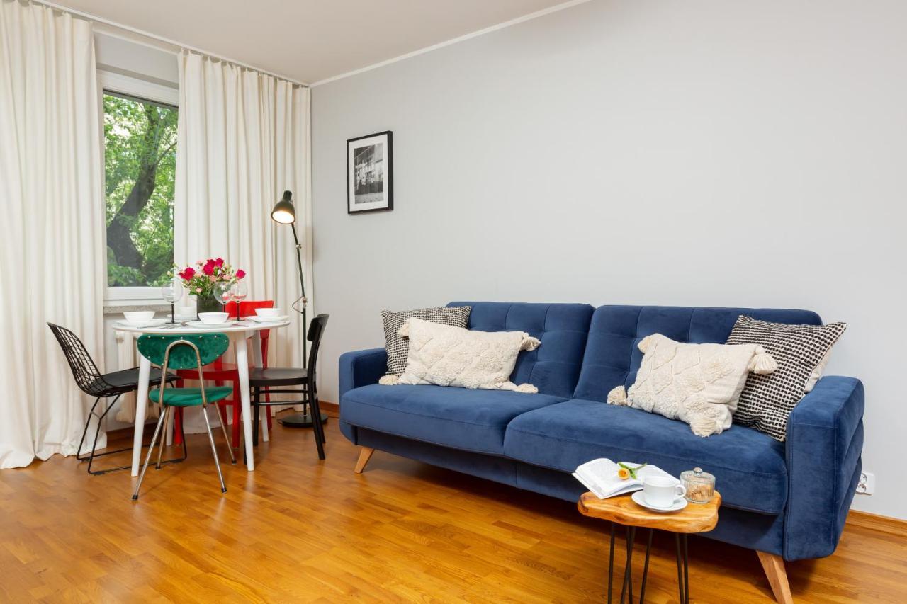 Central Apartment Solec Wilanowska By Noclegi Renters Warszawa Eksteriør bilde