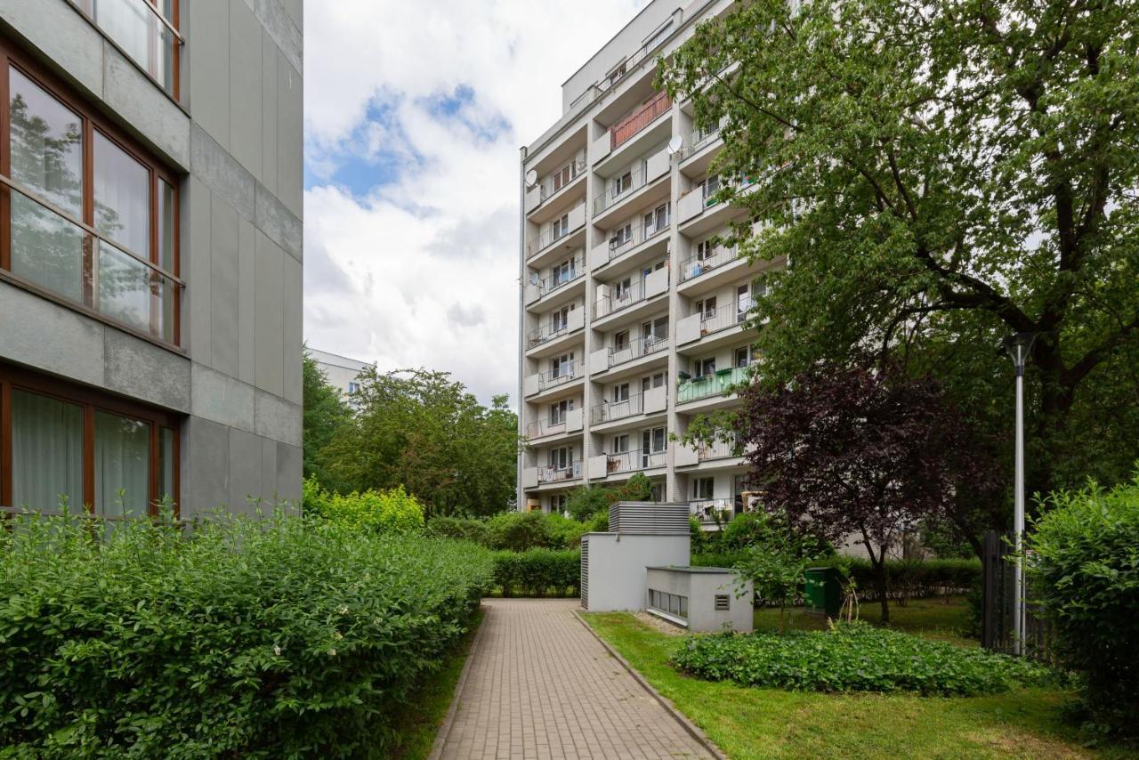 Central Apartment Solec Wilanowska By Noclegi Renters Warszawa Eksteriør bilde