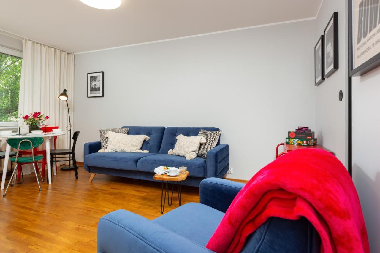 Central Apartment Solec Wilanowska By Noclegi Renters Warszawa Eksteriør bilde